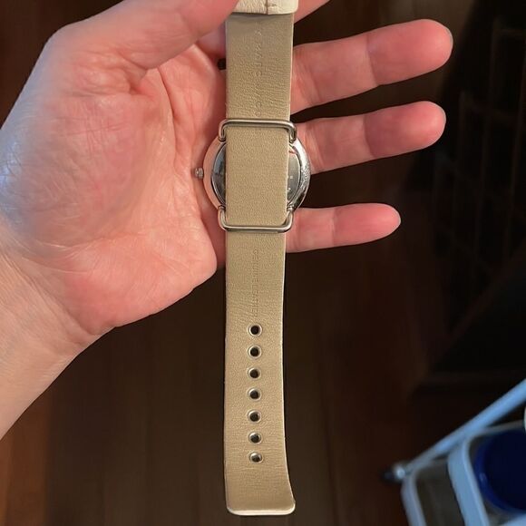 Marc Jacobs White leather band Silver Watch main image 4